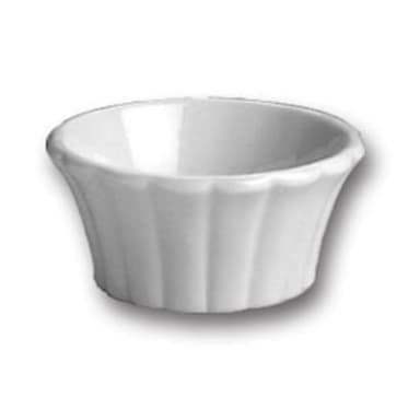 Hall® China 8290ABWA Bright White 2 Oz. Flared Ramekin