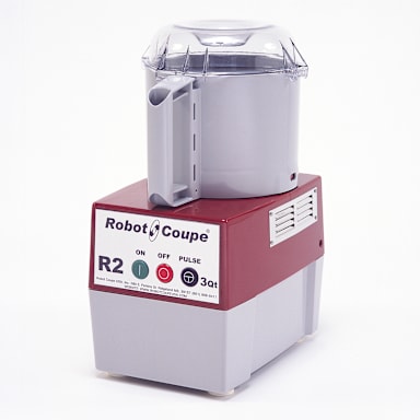 Robot Coupe R2B Food Processor with 3 Qt Bowl Attachment Kit