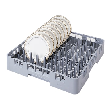 Cambro PR314151 Camrack Soft Gray Peg Rack without Extenders