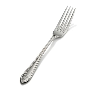 Bon Chef S1406 Viva 18/8 Stainless Steel European Dinner Fork - Dozen