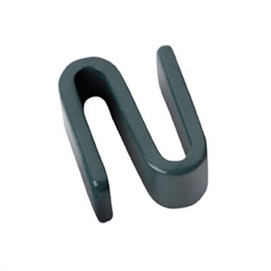 Darling Foodservice Green Epoxy S-Hook Shelf Connector - 2 / PK