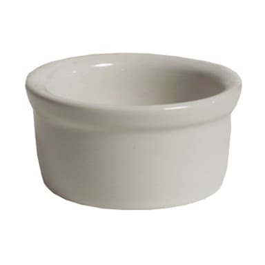Tuxton BWX-025 2-1/2 Oz. White Ramekin