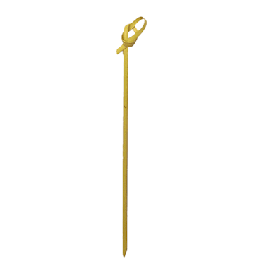 Darling Foodservice Knotted End 7" Bamboo Pick