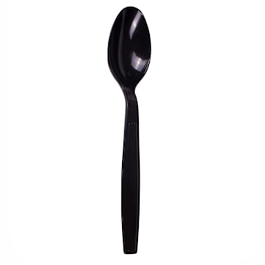 Darling Foodservice Black Heavy Weight Teaspoon - 1000 / CS