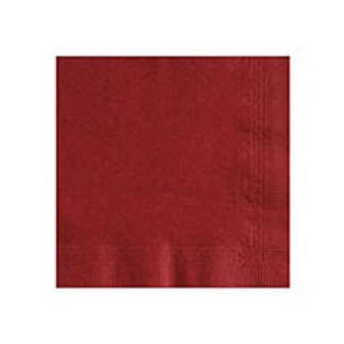 Lapaco 501-109 2-Ply Burgundy Beverage Napkin - 1000 / CS