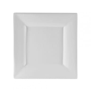 10 Strawberry Street WTR-6SQ White 6" Appetizer Plate