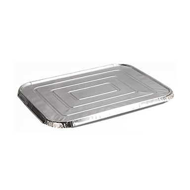 Darling Foodservice Aluminum Foil Half Size Lid