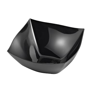 EMI Yoshi® EMI-SB8-BLK Squares 8 Oz. Serving Bowl