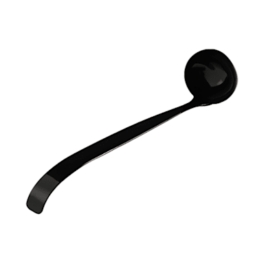 Fineline Setting 3306-BK Plastic Party Tray 2 Oz Ladle