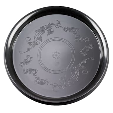 Fineline Setting 7201-BK Plastic Round 12" Tray