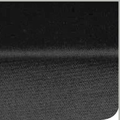 Marko 536987RM014 DuraLast 87" Black Oxford Weave Round Tablecloth