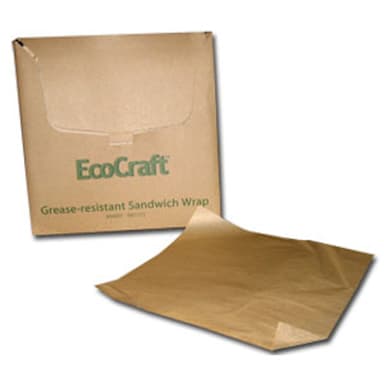 Bagcraft Packaging 16012 12 x 10.75" Dry Wax Deli Paper - 6000 / CS
