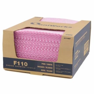 Darling Foodservice Pink Service Wet Wiper
