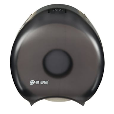 San Jamar R2000TBK Black Pearl 9" Jumbo Bath Tissue Dispenser