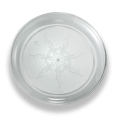 Fineline Setting 306 Clear Plastic 6" Plate