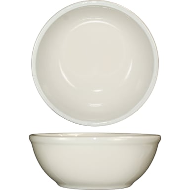 International Tableware RO-24 White RE 10 Oz Oatmeal Bowl