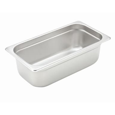 Darling Foodservice S/S 4" Third Size Food Pan