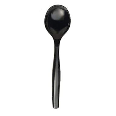 Darling Foodservice Disposable Black 10" Serving Spoon