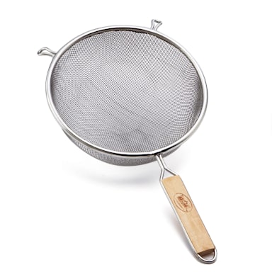 TableCraft 89 Tinned 10-1/4" Single Medium Mesh Strainer