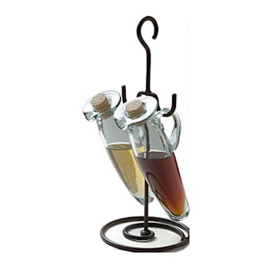Orion Trading I1417-R/NN Rustic Hanging Cruet Set with 2 Cruets