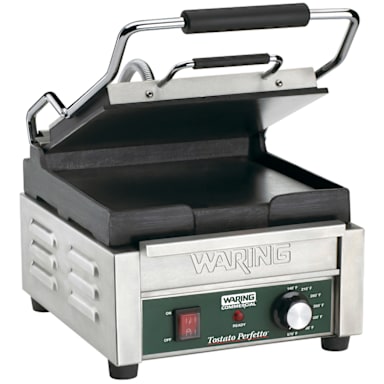 Waring WFG150 Tostato Perfetto 120V Compact Italian-Style Flat Grill