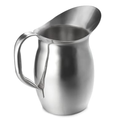 TableCraft 202 S/S 2 Quart Pitcher with Mirror Finish