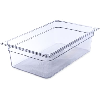 Carlisle 10202B07 StorPlus Clear Full Size x 6" D Food Pan