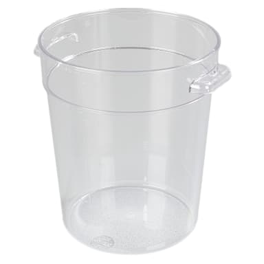 Carlisle 1076407 StorPlus 4 Qt. Round Food Storage Container
