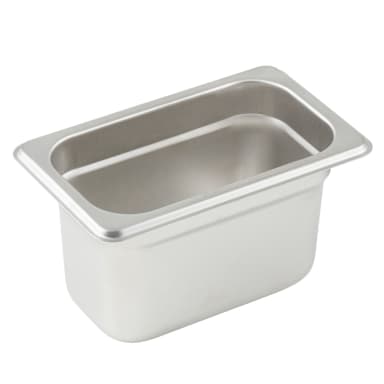 Darling Foodservice S/S 4" Ninth Size Food Pan