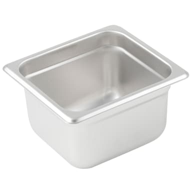 Darling Foodservice S/S 4" Sixth Size Food Pan