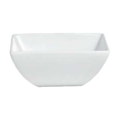 Varick 6900E542 Cafe Porcelain Pub 15.25 Oz. Square Bowl