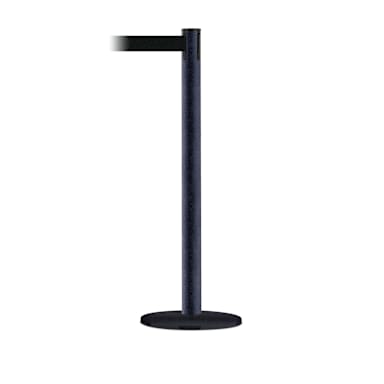 Tensator 889U-89-B9 Metal Black Powdercoat 37" Tensabarrier