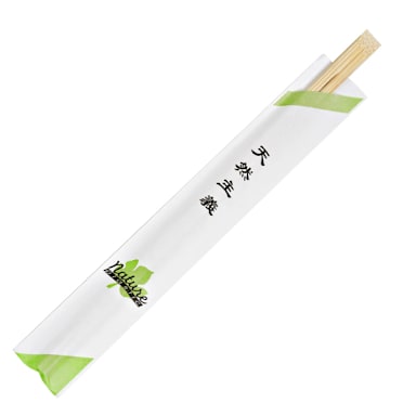 PackNWood 209BBBAG 9.5" Bamboo Chopsticks - 2000 / CS