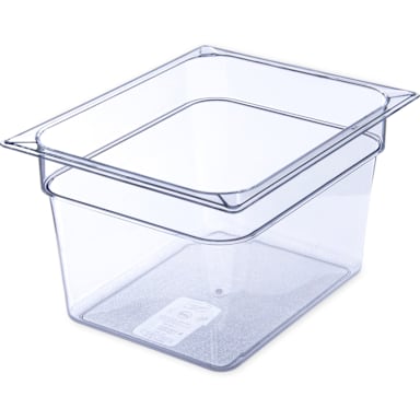 Carlisle 10223B07 StorPlus Clear Half Size x 8" D Food Pan