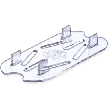 Carlisle 1033507 1/9-Size Clear Food Pan Drain Grate