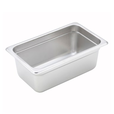 Darling Foodservice S/S 4" Fourth Size Food Pan