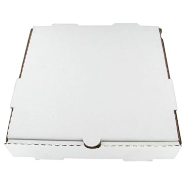 Darling Foodservice White On Kraft 12" Pizza Box