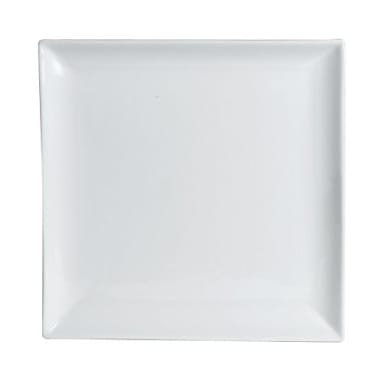 Varick 6900E540 Cafe Porcelain Pub 6-1/2" Square Plate