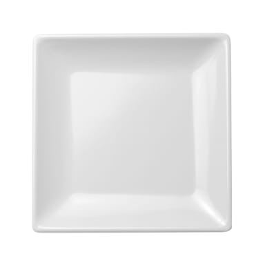 Elite Global Solutions D77SQ-W Squared White 7" Plate - 6 / CS