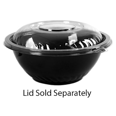 WNA APB80BL Caterline Black PET 80 Oz. Bowl
