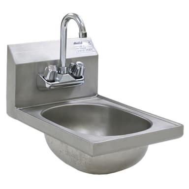 Eagle® HSAN-10-F S/S Splash Mount Faucet Hand Sink