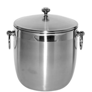 Service Ideas IB3BS S/S 3 Liter Round Ice Bucket
