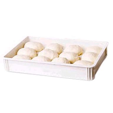 Cambro DB18263CW148 Camwear White 18" x 26" x 3" Pizza Dough Box