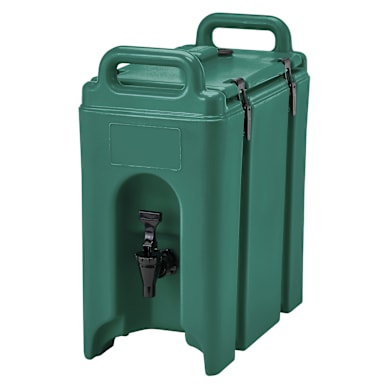 Cambro 250LCD519 Camtainer Green 2.5 Gal. Insulated Beverage Camtainer