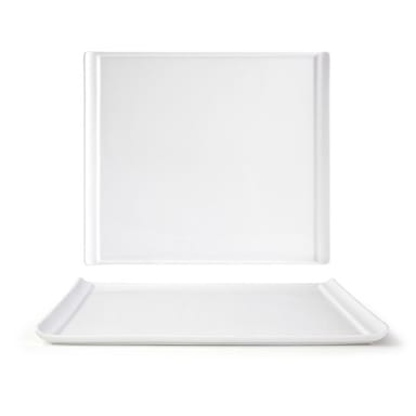 FOH DOS022WHP22 Nouvelle 10" x 12" Plate - 6 / CS