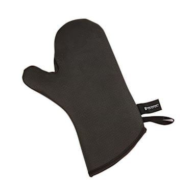 San Jamar® UCMX13BK Black 13" Ultigrips® Oven Mitt