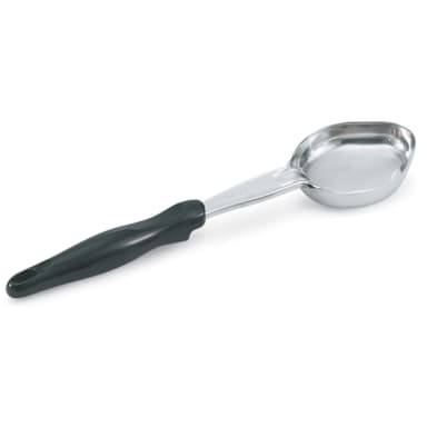 Vollrath® 6412320 Black 3 Ounce Oval Solid Spoodle®
