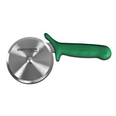Dexter Russell P177AG-PCP Sani-Safe Green Handle 4" Pizza Cutter