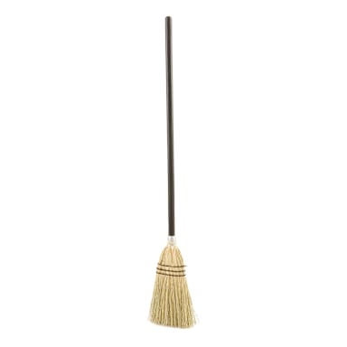 Rubbermaid FG637300 Brown 100% Corn Fill Lobby Broom