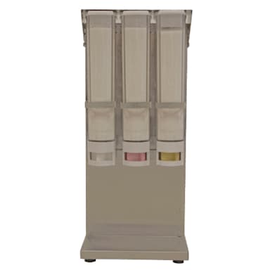 Prince Castle 106-WMC Wall-Mount Triple Portion Creamer Dispenser